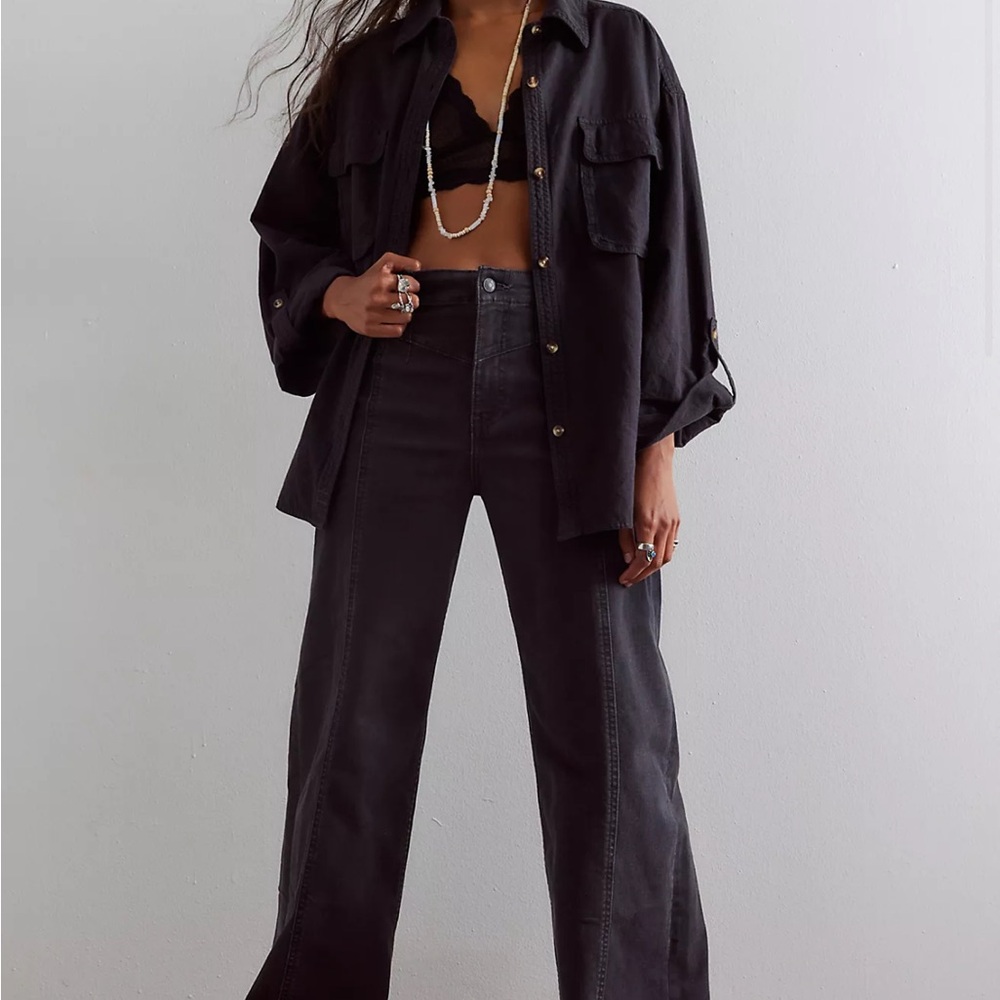 We The Free Libre Wide-Leg Jeans in Cafe Noir